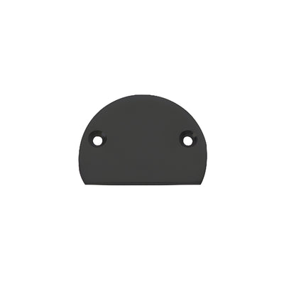 CRL Matte Black 300X Series Decorative End Cap