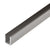 CRL Brushed Nickel Frameless Shower Door Aluminum Deep U-Channel for 3/8" Thick Glass - 144"