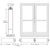 CRL-U.S. Aluminum White KYNAR® Paint Custom Pair Series 550 Wide Stile Offset Pivot Entrance Door With Panics for Surface Mount Door Closers