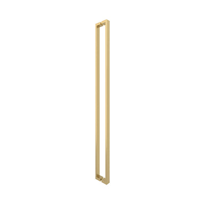 CRL Brushed Bronze 48" Hollow Premium Handle U-Style