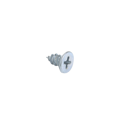 CRL-U.S. Aluminum #10 x 3/8" Flat Head Phillips Sheet Metal Screw - 100/Pk