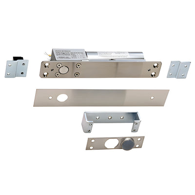 CRL Brushed Stainless Electric Solenoid Bolt Lock - UL