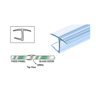 CRL Polycarbonate H-Jamb 180 Degree for 10 mm Glass