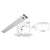 CRL Brushed Stainless Steel 4" x 72" Double Door Header