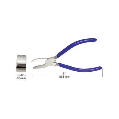CRL 6" Soft Nose Glass Pliers