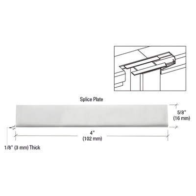 CRL Top Cap Splice Plate