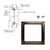 CRL 24" x 24" Door Vision Lite