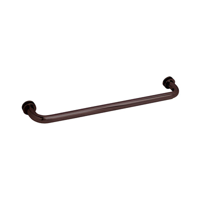CRL Oil Rubbed Bronze 24" BM Series Tubular Single-Sided Towel Bar