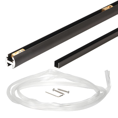 CRL Oil Rubbed Bronze 95" EZ-Adjust Shower Door Header Kit