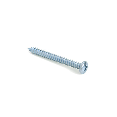 CRL-U.S. Aluminum #12 x 2" Phillips Pan Head Sheet Metal Screw - 100/Pk