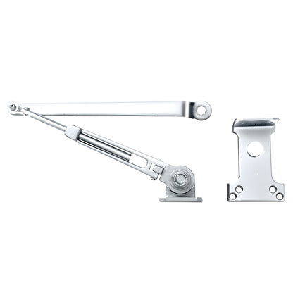 CRL Chrome Friction Hold-Open Arm for Door Closers