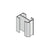 CRL-U.S. Aluminum Splice Sleeve- 5/Pk
