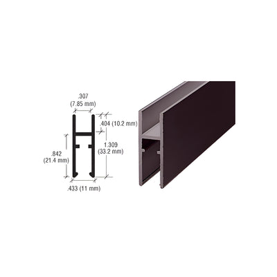 CRL Duranodic Bronze Aluminum LK610 H-Bar