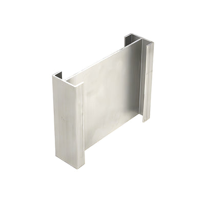 CRL-U.S. Aluminum Splice Sleeve for Structural Silicone and Captured Vertical TW550 Mullions - 12/Pk
