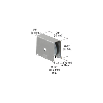 CRL Ball Bearing Wheel Assembly for Narrow 'H' Bars