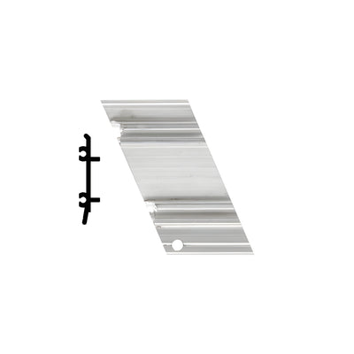 CRL-U.S. Aluminum 135º Right Hand Outside Corner Anchor Clip - 4/Pk