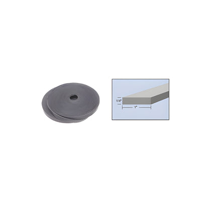 CRL 1/4" x 1" Bulk Rolled Neoprene Setting Block Material - 100'