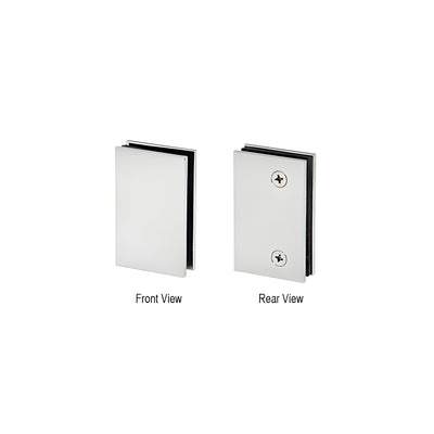 CRL Polished Chrome Geneva Glass Mount Plate for RPS