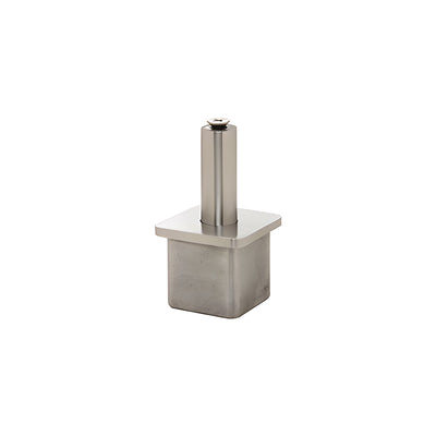 CRL 316 Brushed Stainless P1-Series Vertically Adjustable Post Caps for Standoff Saddles