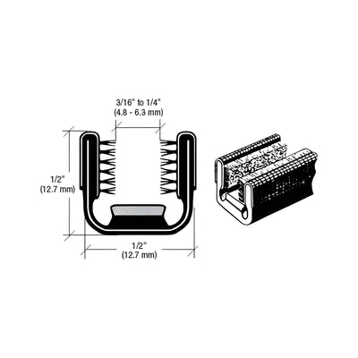 CRL 5V Rigid 96" Channel for 1951 to 1954 Chevy and GMC Trucks Division Bar
