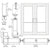 CRL-U.S. Aluminum White KYNAR® Paint Custom Series 850 Durafront Wide Stile Geared Hinge Entrance Doors for Surface Mount Door Closers