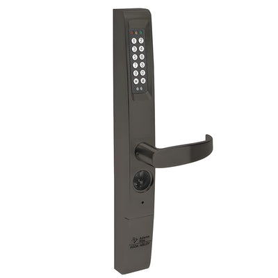 Adams Rite Dark Bronze eForce 3090 Stand Alone Push Button Trim