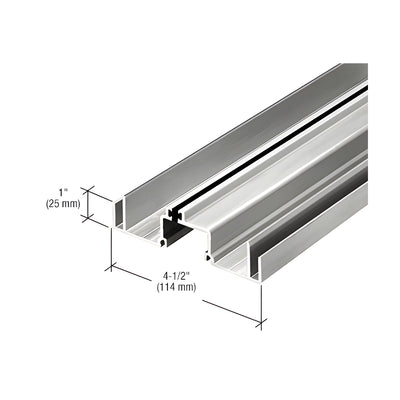 CRL-U.S. Aluminum Clear Anodized Female Expansion Mullion, Thermally Improved - 24'-2"