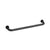 CRL Matte Black 24" BM Series Tubular Single-Sided Towel Bar