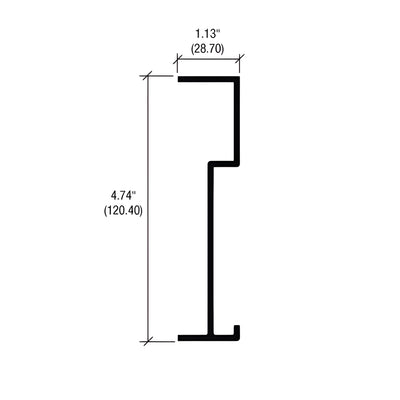CRL-U.S. StormWall XL Alum Splice Sleeves for SSG Mullions, 20-Pack