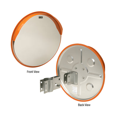 CRL Polished Stainless Steel 23-5/8" Convex Mirror