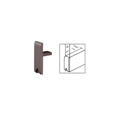 CRL Dark Bronze End Cap for MC610 'H' Bar