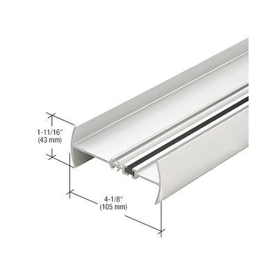CRL-U.S. Aluminum White KYNAR® Paint Hub Mullion, Thermally Improved - 24'-2"