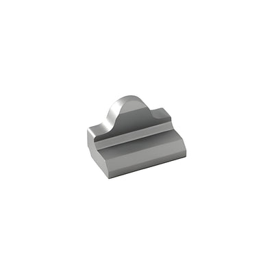 CRL-U.S. Aluminum Clear Anodized Class 1 Handle Base