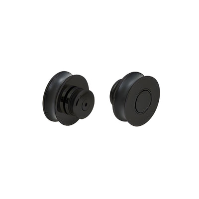 CRL Matte Black Replacement Rollers - 2/Pk