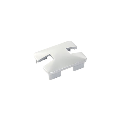 CRL Silver Metallic Notched Cap for 180 Degree Center Post
