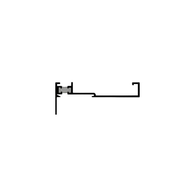 CRL-U.S. Aluminum Custom KYNAR® Paint Jamb Mullion - 24-2"