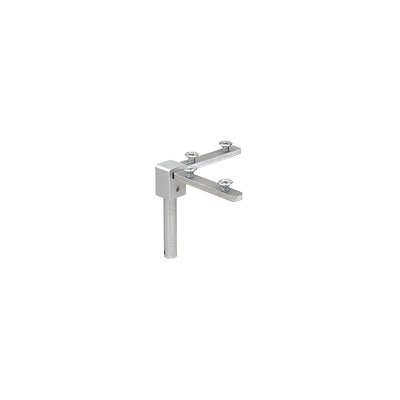 CRL Satin Anodized Corner Connector for Clover Showcase