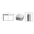 CRL Polished Stainless 1-1/2" Square Flat End Cap