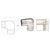 CRL Polished Stainless Sharp Radius Custom Angle Corners for 1-1/2" Tubing