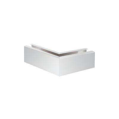 CRL Polished Stainless Grade 304 12" Mitered 135º Corner Cladding for B7S Series Heavy-Duty Square Base Shoe