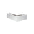 CRL Polished Stainless Grade 304 12" Mitered 135º Corner Cladding for B7S Series Heavy-Duty Square Base Shoe