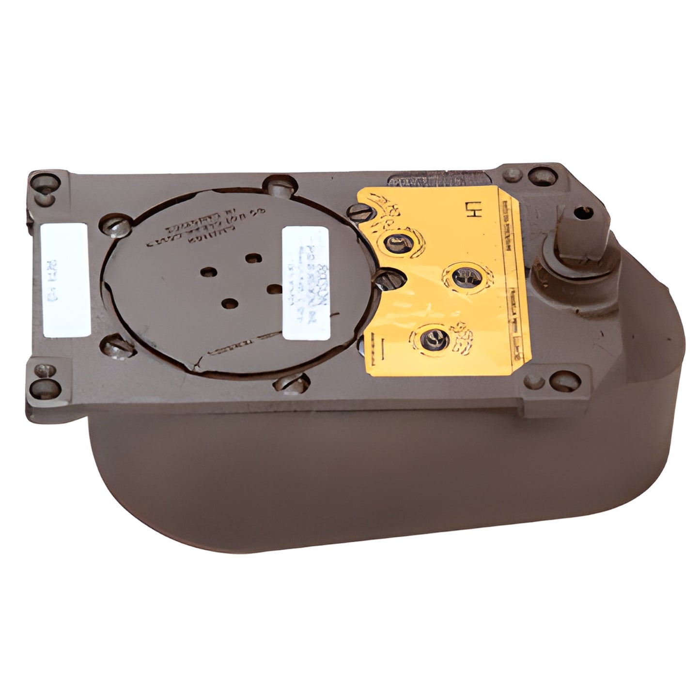 Rixson® 28 Center-Hung Floor Closer Body LH 90° Selective Hold-Open