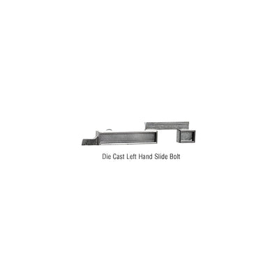 CRL Left Hand Slide Bolt for Standard Style Triple Track Window and Screen Frames