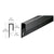 CRL Gloss Black Electro-Static Paint 1/4" Deep Nose Aluminum J-Channel
