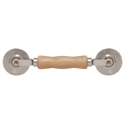 CRL Heavy-Duty Steel Combination Roller Tool 3" x 1/16" and 3" x 1/8" Wheels