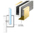 CRL Polished Brass Outside Fascia Cladding 120" Long