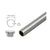 CRL Polished Stainless Laguna Series Top Sliding Tube with End Caps