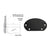 CRL Matte Black 350X Series Wall Mount End Cap