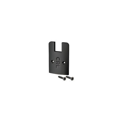 CRL Matte Black Low Profile Sidelite Rail Cap With Screws