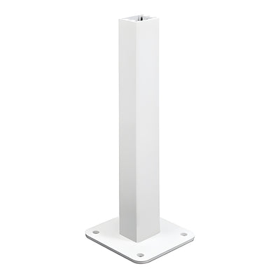 CRL Sky White ARS Surface Mount Aluminum Stanchion